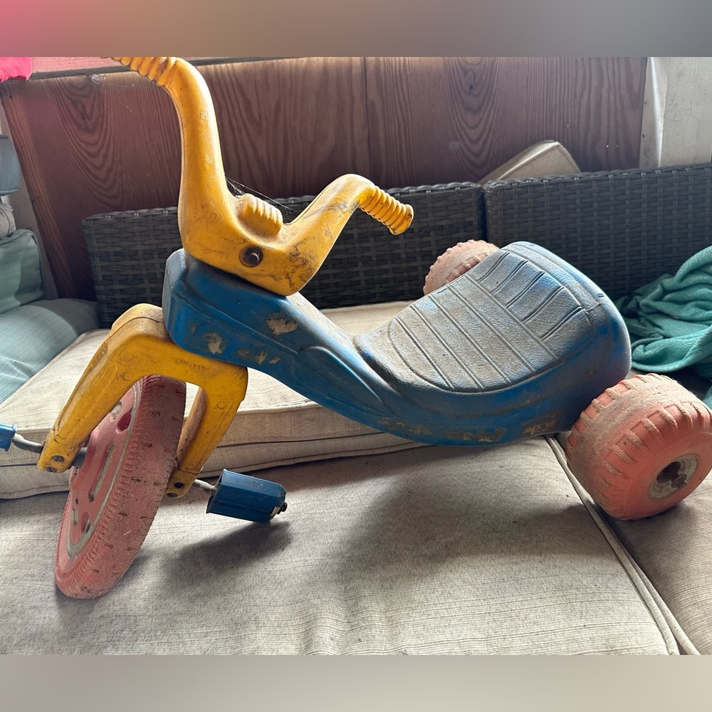 Vintage Marx mini big wheel. 1970s